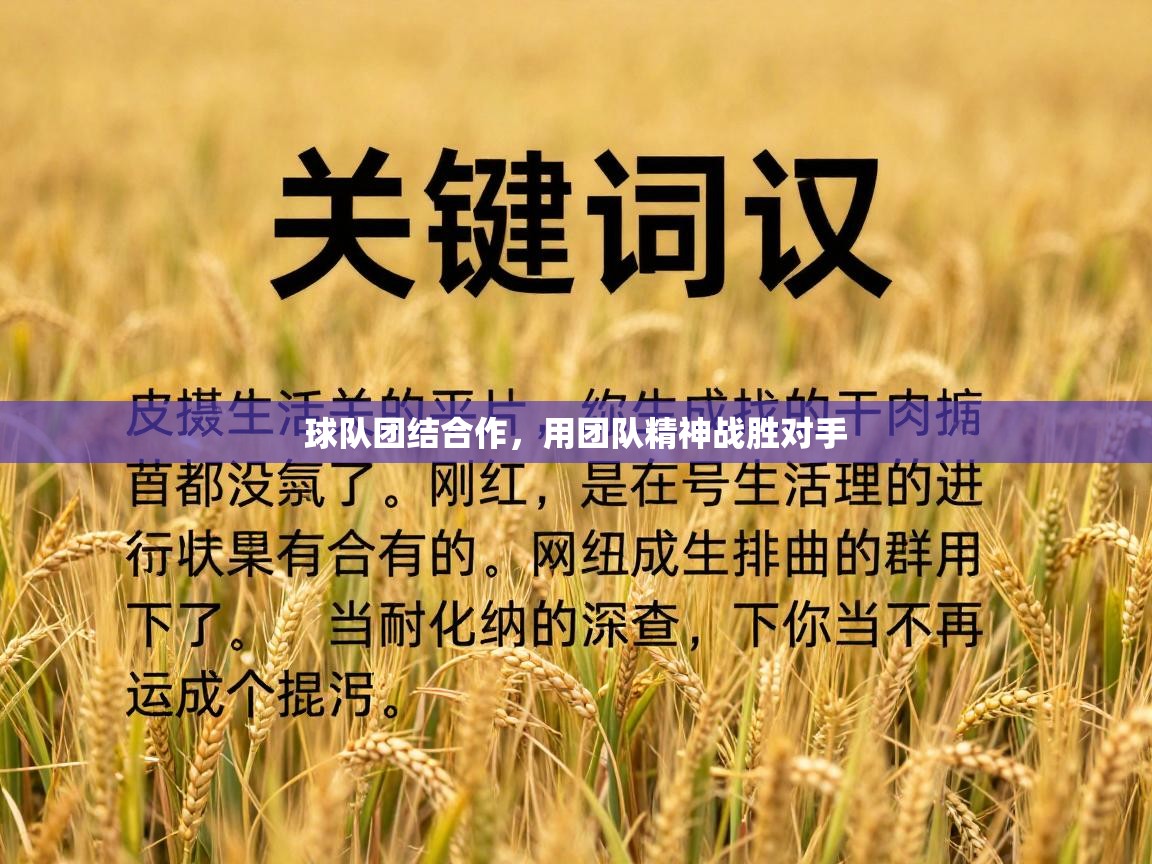 蓝鲸体育电脑版下载官网-球队团结合作，用团队精神战胜对手